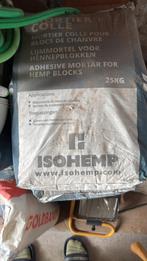 Isohemp Lijmmortel voor Hennepblokken, Doe-het-zelf en Bouw, Isolatie en Afdichting, Ophalen, Zo goed als nieuw