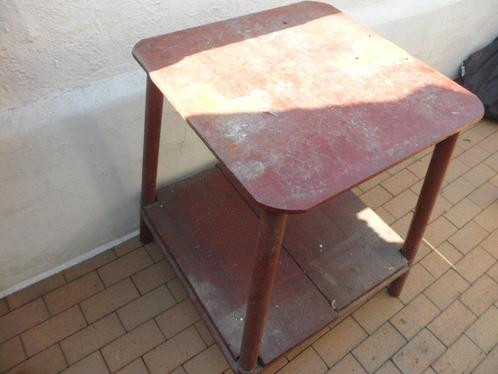 Etabli - Table en métal plein pour bricolage introuvable, Doe-het-zelf en Bouw, Werkbanken, Gebruikt, Ophalen