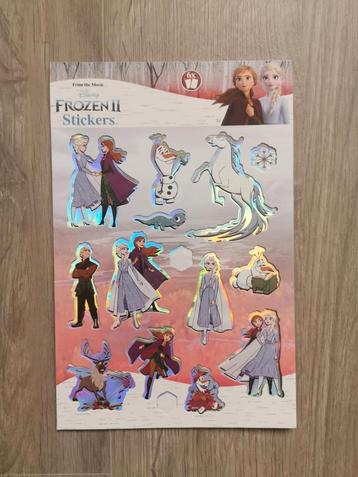 Stickerset Frozen beschikbaar voor biedingen