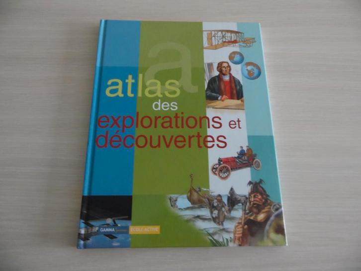 ATLAS DES EXPLORATIONS ET DÉCOUVERTES, Livres, Livres pour enfants | Jeunesse | 10 à 12 ans, Comme neuf, Non-fiction, Enlèvement ou Envoi