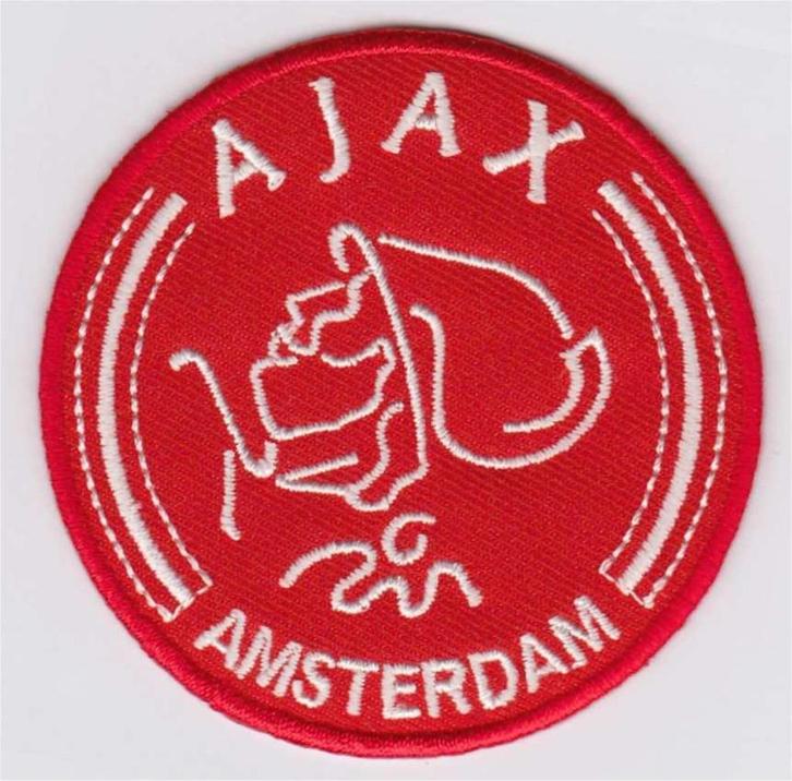 Ajax Amsterdam stoffen opstrijk patch embleem, Verzamelen, Sportartikelen en Voetbal, Nieuw, Verzenden