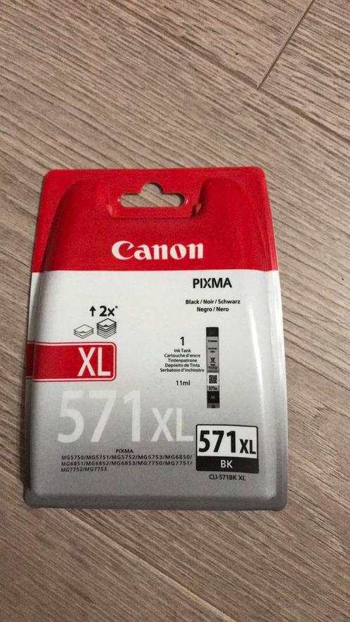 Canon CLI-571BK XL, Informatique & Logiciels, Fournitures d'imprimante, Neuf, Cartridge, Enlèvement