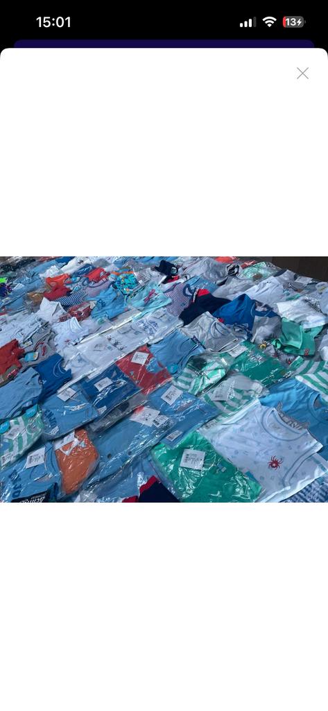 Grote partij kinderkleding LIEF! – 200 stuks – NIEUW, Enfants & Bébés, Vêtements de bébé | Packs de vêtements pour bébés, Neuf