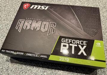 MSI Armor Nvidia GForce RTX 2070 8Gb Video Card beschikbaar voor biedingen