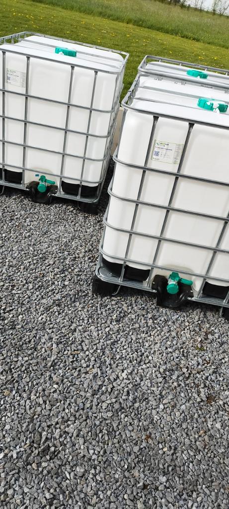 Voedselcontainer van 1000 l, Tuin en Terras, Regentonnen, Zo goed als nieuw, Ophalen