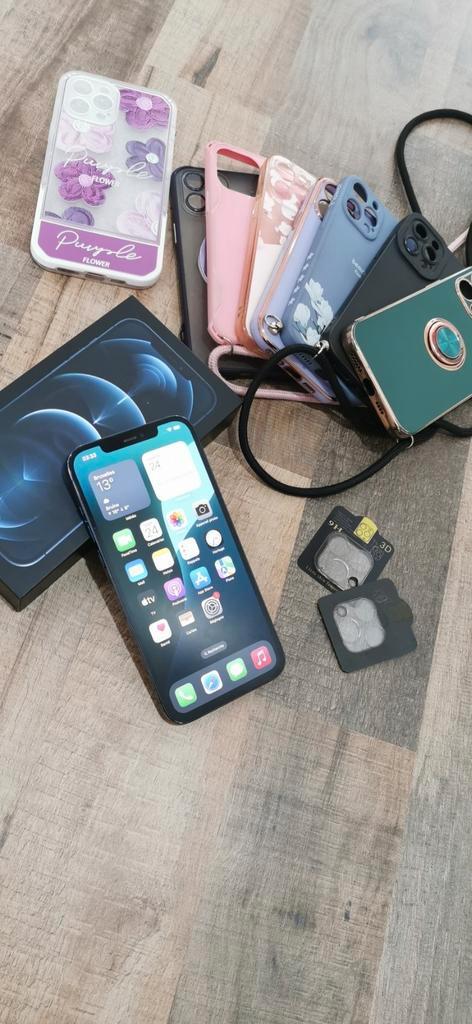 iPhone 12 Pro Max, Telecommunicatie, Mobiele telefoons | Toebehoren en Onderdelen, Zo goed als nieuw, Apple iPhone, Bescherming
