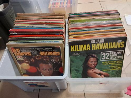 123 LP's in pvc bakken allerlei; jaren '60‐'70‐80, Cd's en Dvd's, Vinyl | Jazz en Blues, Gebruikt, 1960 tot 1980, Ophalen