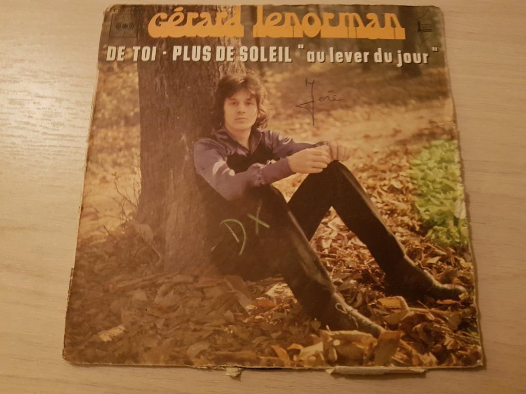 Disque vinyl 45 tours gerard lenorman, CD & DVD, Vinyles | Pop, Comme neuf, Enlèvement ou Envoi