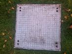 gietijzeren putdeksel inclusief kader 60 x 60 cm, Ophalen, Gebruikt