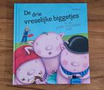 Prentenboek: de drie vreselijke biggetjes en de ..., Jongen of Meisje, Ophalen of Verzenden, Zo goed als nieuw, Voorleesboek