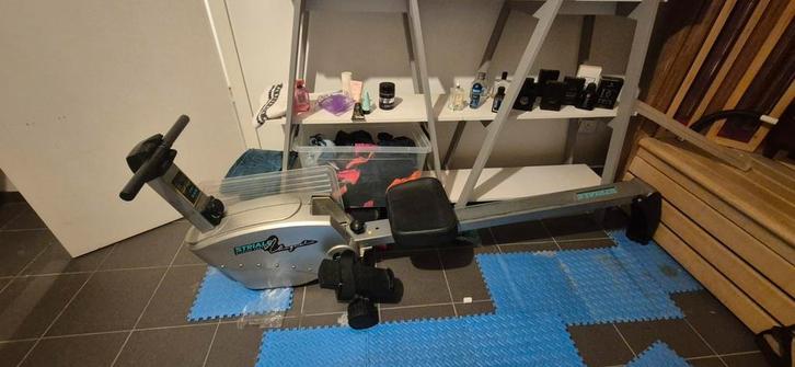STRIALE roeiapparaat, Sport en Fitness, Fitnessapparatuur, Zo goed als nieuw, Ophalen