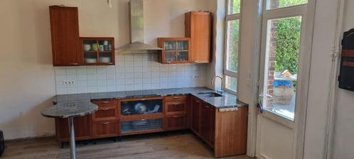 Cuisine équipée + électros, 305 x 172 + colonne + granit, Huis en Inrichting, Keuken | Complete keukens, Gebruikt, Hoekkeuken