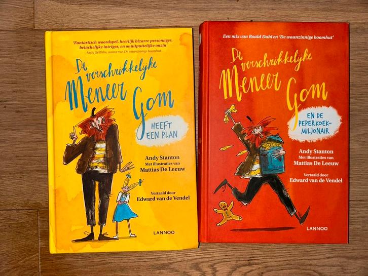 Andy Stanton - De verschrikkelijke meneer Gom heeft een plan, Boeken, Kinderboeken | Jeugd | onder 10 jaar, Ophalen of Verzenden
