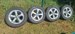 17" aluminium velgen - Audi Q3 F3 met winterbanden, Auto-onderdelen, Ophalen, Banden en Velgen, 17 inch, Winterbanden