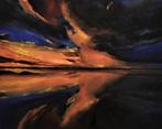 Sunset in reflection of clouds and sun, by joky kamo, Enlèvement