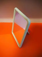 Vintage pastel blauw make-up spiegeltje, 1980s, Ophalen of Verzenden, Huis en Inrichting