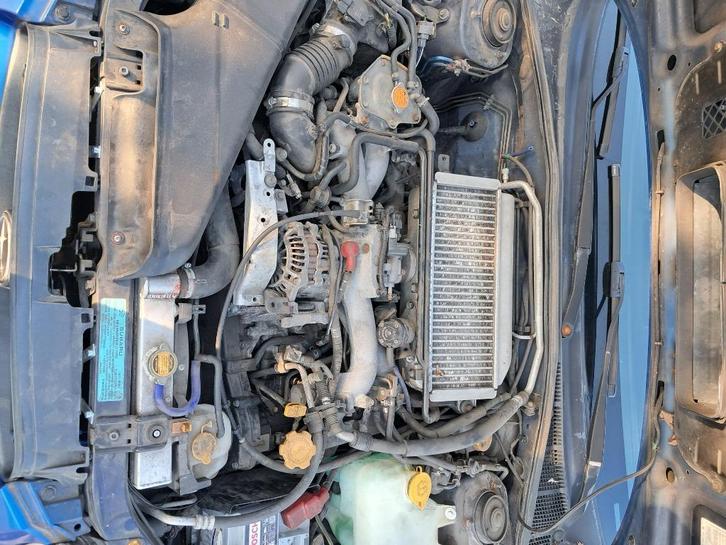 Subaru impreza wrx 2003, Auto's, Subaru, Particulier, Impreza, Benzine, Euro 4, Overige carrosserie, 5 deurs, Handgeschakeld, Blauw