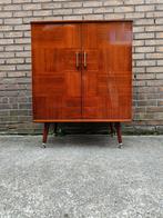 Vintage barkast / wandkast jaren 70, Ophalen, Gebruikt