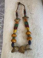 tibetaanse sjamaan ketting met rugwervels, Ophalen of Verzenden, Overige materialen, Ketting