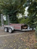 Aanhangwagen/machienetransporter  te huur, Auto diversen, Aanhangers en Bagagewagens, Ophalen of Verzenden, Zo goed als nieuw