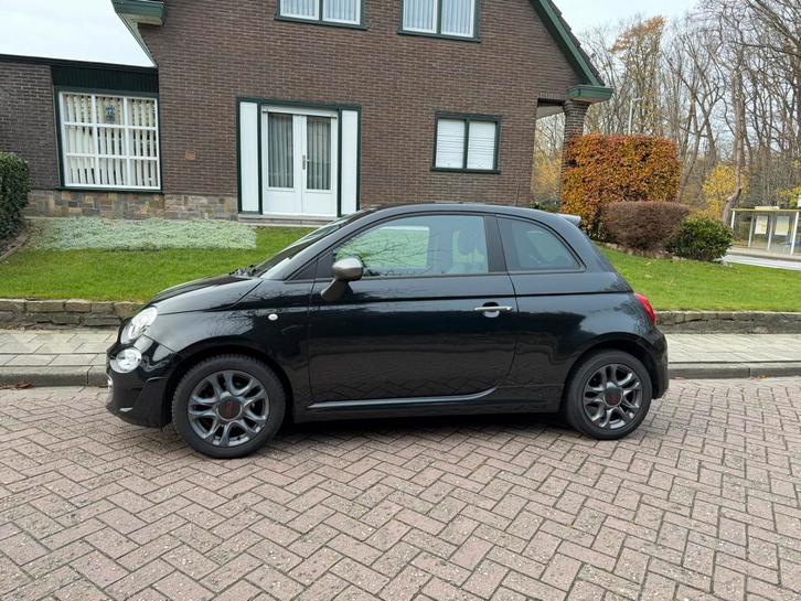 Fiat 500 Sport 1.2i benzine 1eig 067000km Navi Airco gekeurd, Autos, Fiat, Entreprise, Achat, ABS, Airbags, Air conditionné, Bluetooth