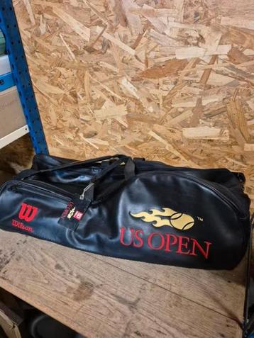 Lederen tenniszak Wilson beschikbaar voor biedingen
