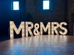 Mr & Mrs lichtletters, Ophalen, Zo goed als nieuw