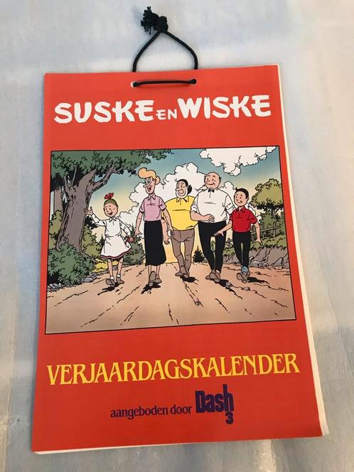 ♦️S&W🗯 Verjaardagskalender - Dash, Verzamelen, Stripfiguren, Zo goed als nieuw, Ophalen of Verzenden