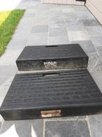 Rubberen oprijplaten, Ophalen