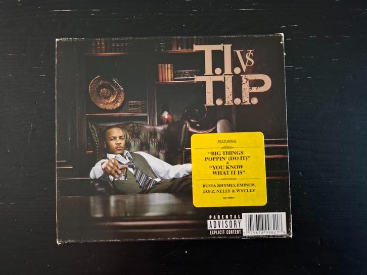 CD T.I. - T.I. vs T.I.P., CD & DVD, CD | Hip-hop & Rap, Comme neuf, 2000 à nos jours, Enlèvement ou Envoi