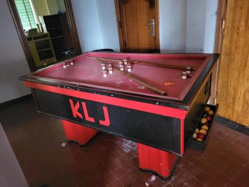 Biljardtafel beschikbaar voor biedingen