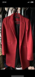 Manteau Zara, Comme neuf, Zara, Taille 34 (XS) ou plus petite, Rouge