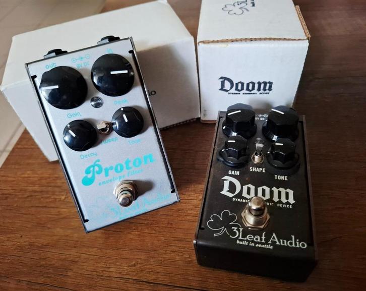 3 Leaf Audio Doom & Proton, Muziek en Instrumenten, Effecten, Zo goed als nieuw, Distortion, Overdrive of Fuzz, Reverb, Wah Wah