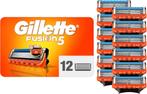 Gilette Lames de Rasoir Gillette Fusion, 12 Pièces, Verzenden, Nieuw, Gehele gezicht, Reiniging