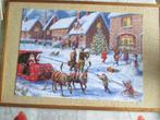 puzzel kerstvakantie 1000, Ophalen of Verzenden, 500 t/m 1500 stukjes, Zo goed als nieuw, Legpuzzel