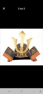 casque samouraï, Ophalen of Verzenden, Brons