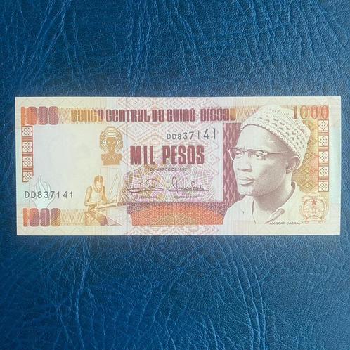 Guinee Bissau - 1.000 Pesos 1993 - Pick 13b - UNC, Timbres & Monnaies, Billets de banque | Afrique, Billets en vrac, Enlèvement ou Envoi
