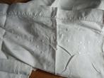 Drap ancien brodés en coton, Enlèvement, Comme neuf, Deux personnes, Drap-housse ou Taie d'oreiller