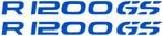 BMW R1200GS sticker set #3, Verzenden