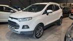 Ford EcoSport 1.0 125 EcoBoost Titanium, Auto's, Ford, Voorwielaandrijving, Ecosport, Leder en Stof, Wit