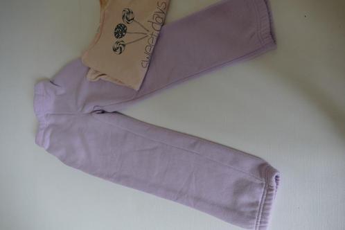 roze trainingsbroek: Only Kids, 7 jaar + gratis shirt Buho 6, Enfants & Bébés, Vêtements enfant | Taille 116, Comme neuf, Fille