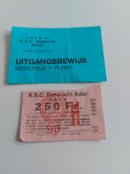 Eendracht Aalst voetbalticket Jaren ´70-'80