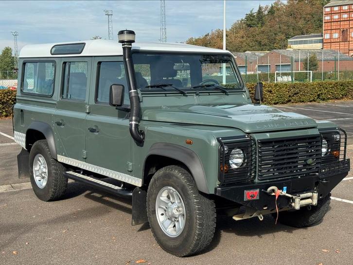 Land Rover Defender Td4 110, Auto's, Land Rover, Particulier, 4x4, ABS, Airconditioning, Alarm, Boordcomputer, Centrale vergrendeling