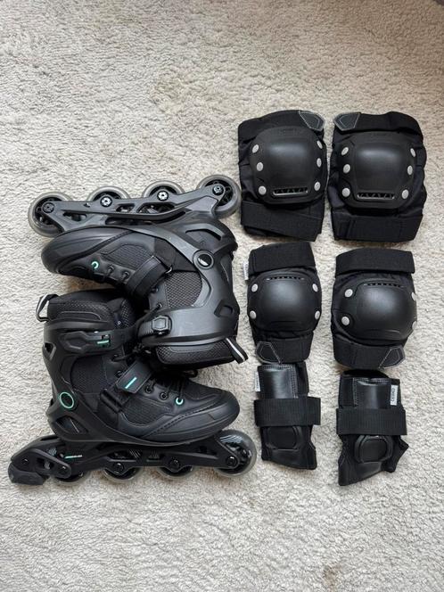 Unisex skeelers met bescherming maat 40, Sport en Fitness, Skeelers, Nieuw, Inline skates 4 wielen, Ophalen