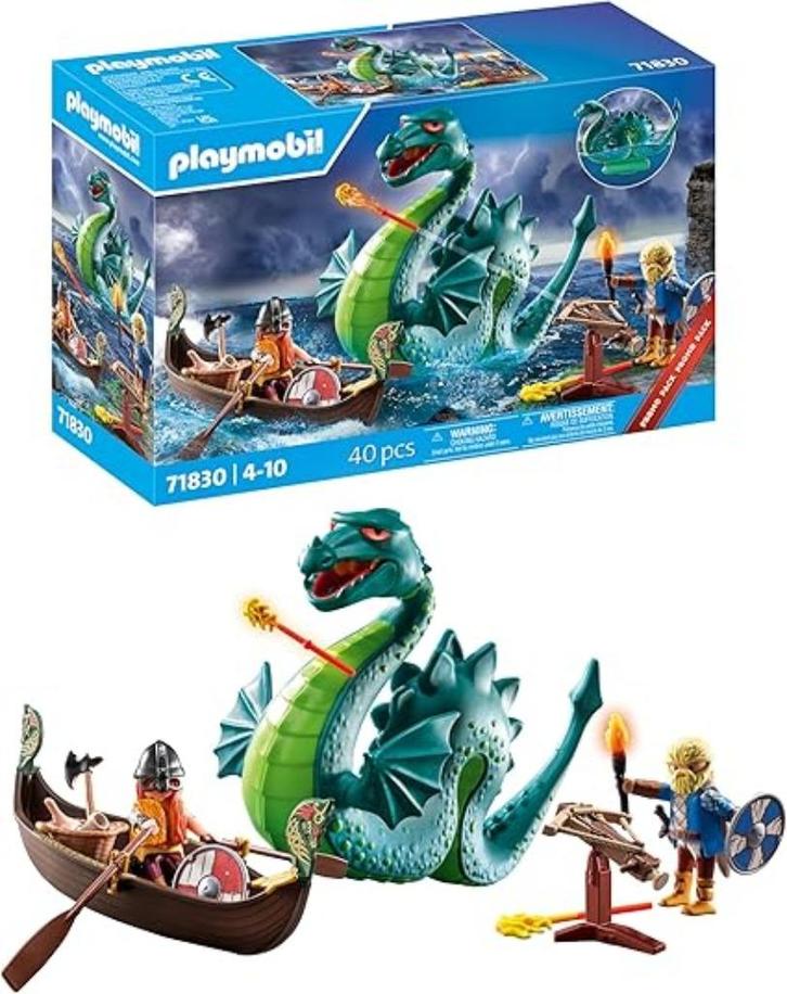 PLAYMOBIL Viking met zeemonster SNELLE GRATIS LEVERING, Kinderen en Baby's, Speelgoed | Playmobil, Nieuw, Complete set, Verzenden