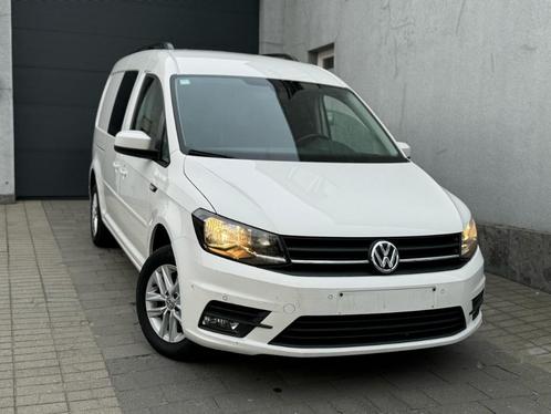 VOLKSWAGEN CADDY MAXI 2.0 TDI 2017 AUTOMAAT 108000 KM licht, Auto's, Bestelwagens en Lichte vracht, Bedrijf, Te koop, Airconditioning