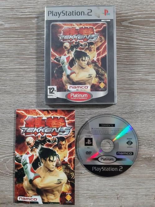 Ps2 tekken 5, Consoles de jeu & Jeux vidéo, Jeux | Sony PlayStation 2, Comme neuf, Enlèvement ou Envoi