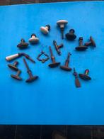 Poignées porcelaine cuivre ancestrale vintage, Enlèvement, Cuivre