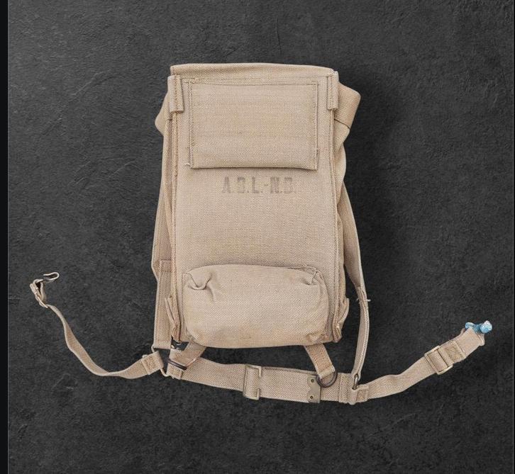 Britse WO2 Army Thermos Food Container backpack 1943, Verzamelen, Militaria | Tweede Wereldoorlog, Ophalen of Verzenden