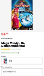 Mega Mindy - De Dolfijnen Diefstal! DVD!, Alle leeftijden, Ophalen of Verzenden, Zo goed als nieuw, Avontuur